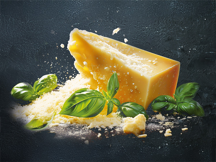 Basilikum Parmesan Öl