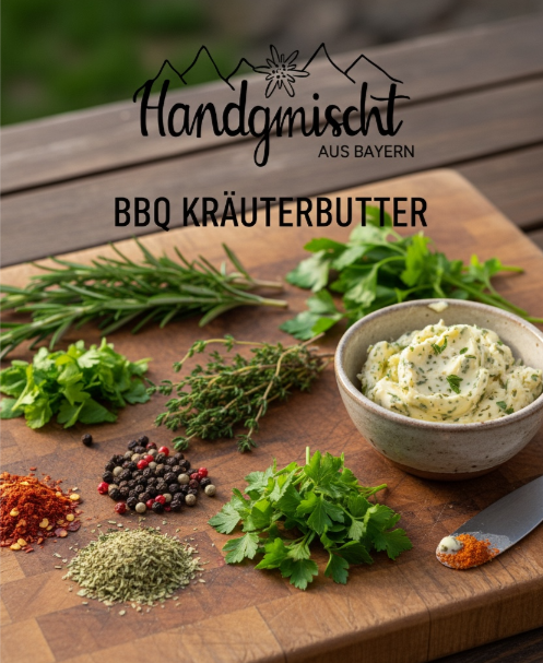 BBQ Kräuterbutter Gewürzzubereitung