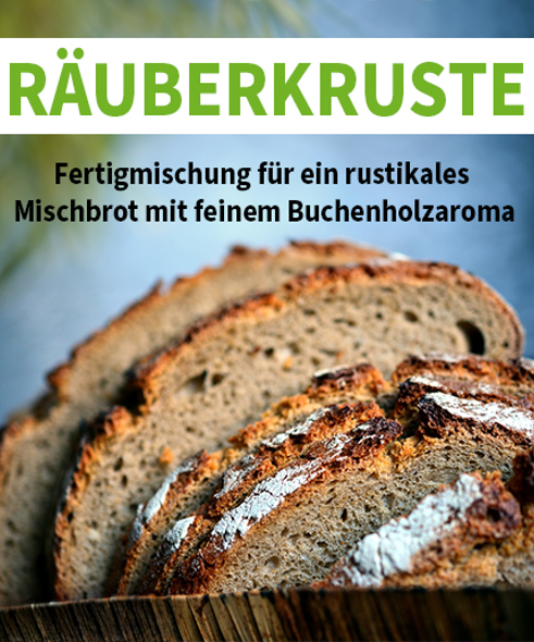 Räuberkruste Brotbackmischung