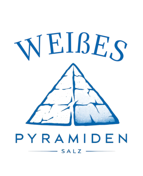 Weißes Pyramiden Salz