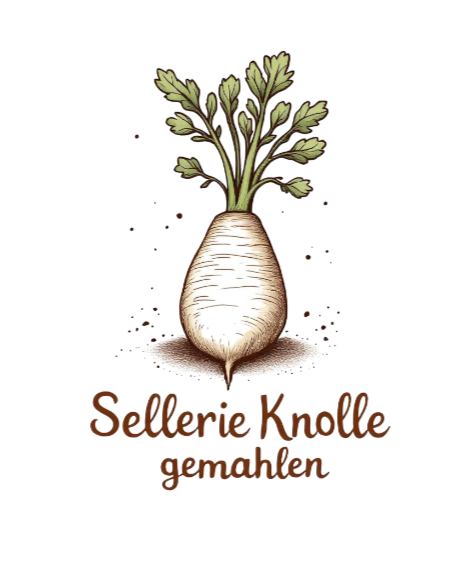 Sellerie-Knolle gemahlen