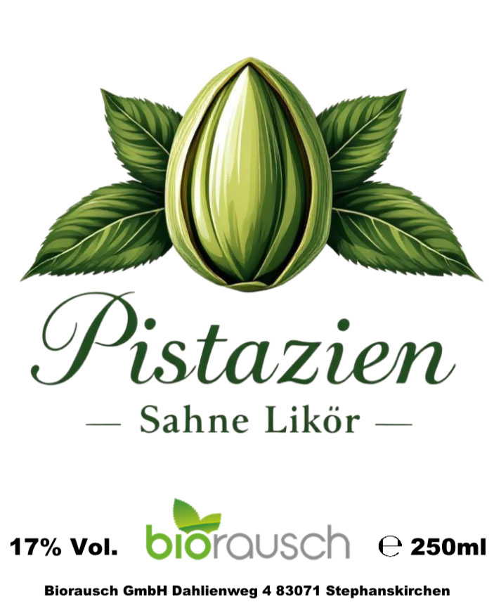 Pistazien Sahne Likör 17% vol